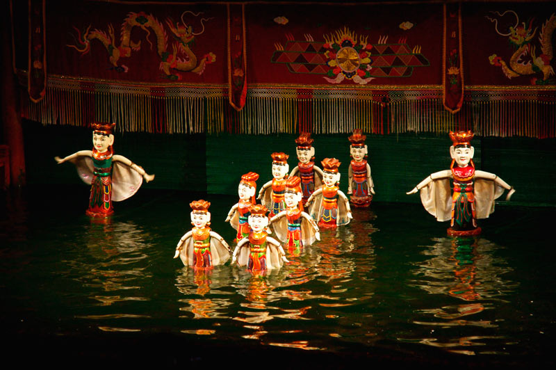 Кукольный театр на воде