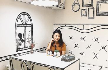 Невероятное мультяшное кафе открылось в Южной Корее