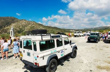 Джип-сафари тур в горы Троодос, достопримечательности Кипра